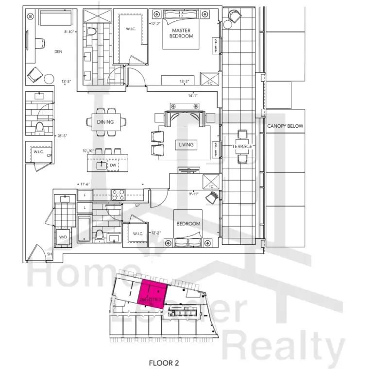 ViaBloor-Condos-Model-2M+DTR-floorplan