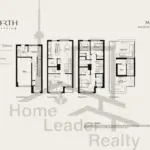North-on-Bayview-townhouse-Model-suite-Terrace-Town-floorplan