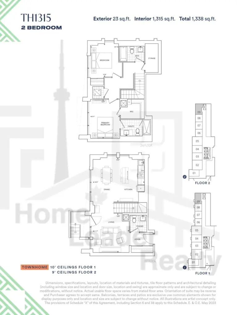 Thompson-Towers-Condos-Townhome-109-2B-floorplan