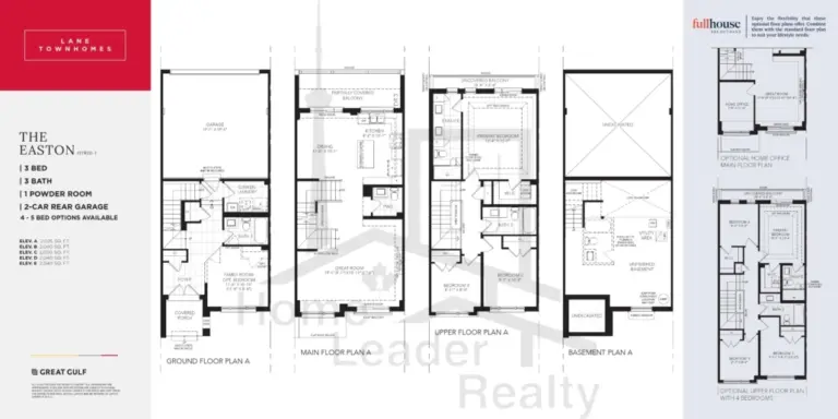 Oakpointe-Townhouse-The-Easton-floorplan