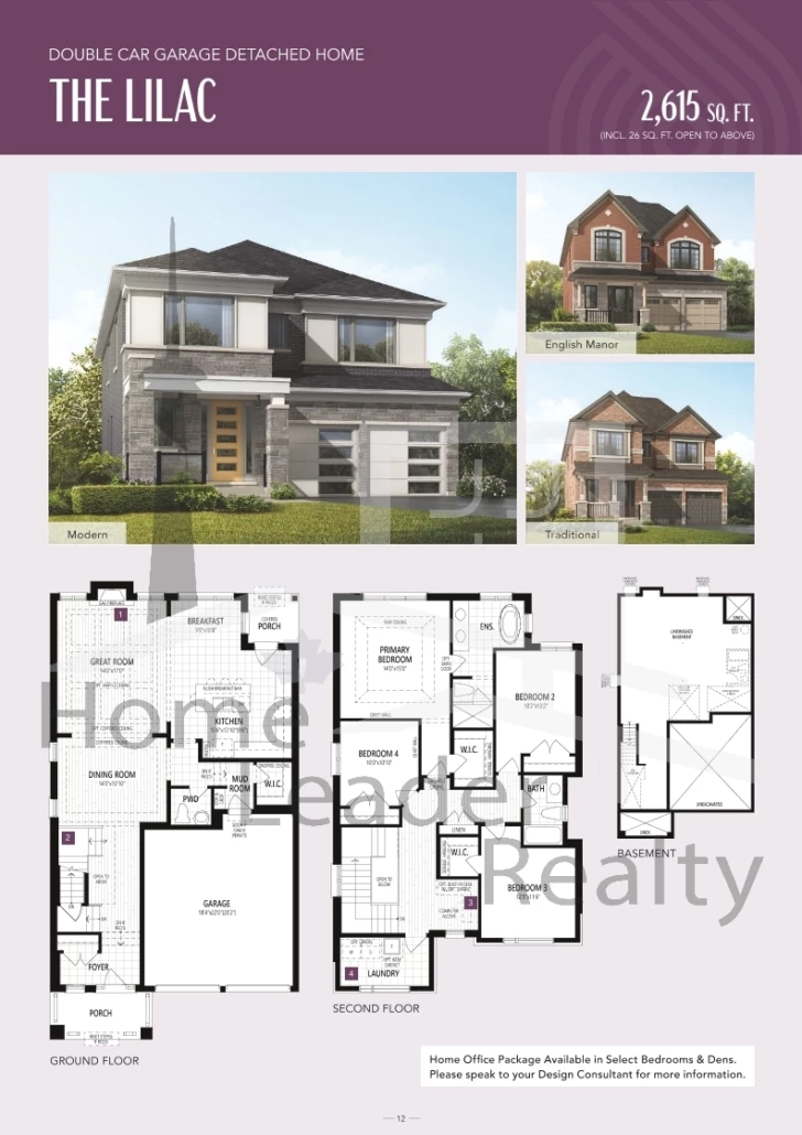 Springwater-Markham-The-Lilac-(B38I)-Traditional-floorplan