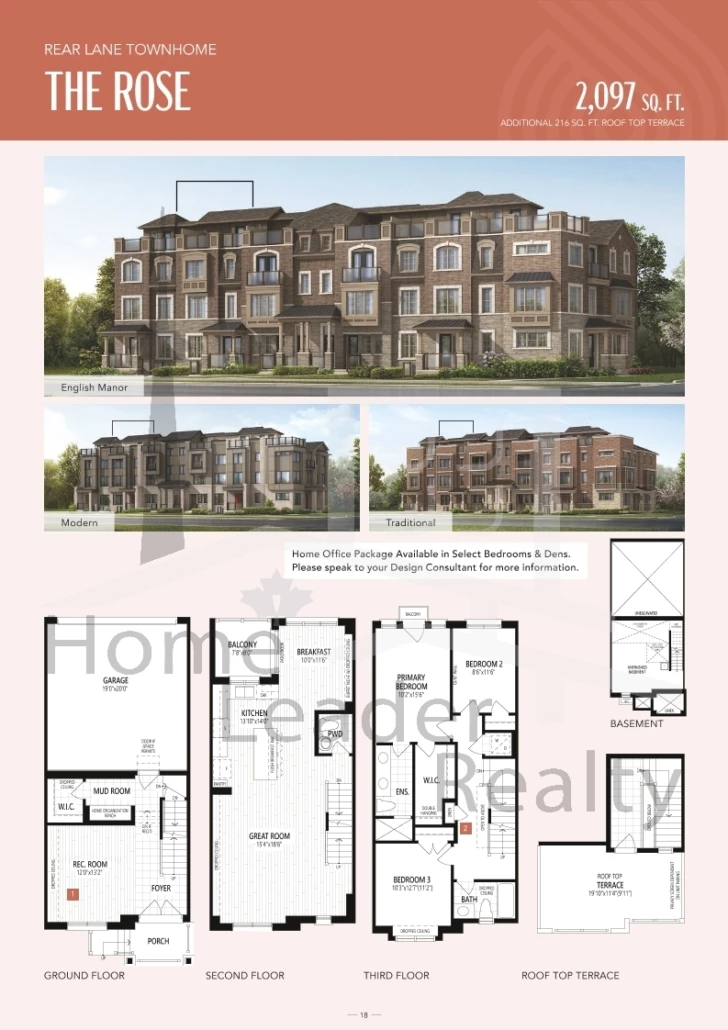 Springwater-Markham-The-Rose-(GRLH)-Modern-floorplan