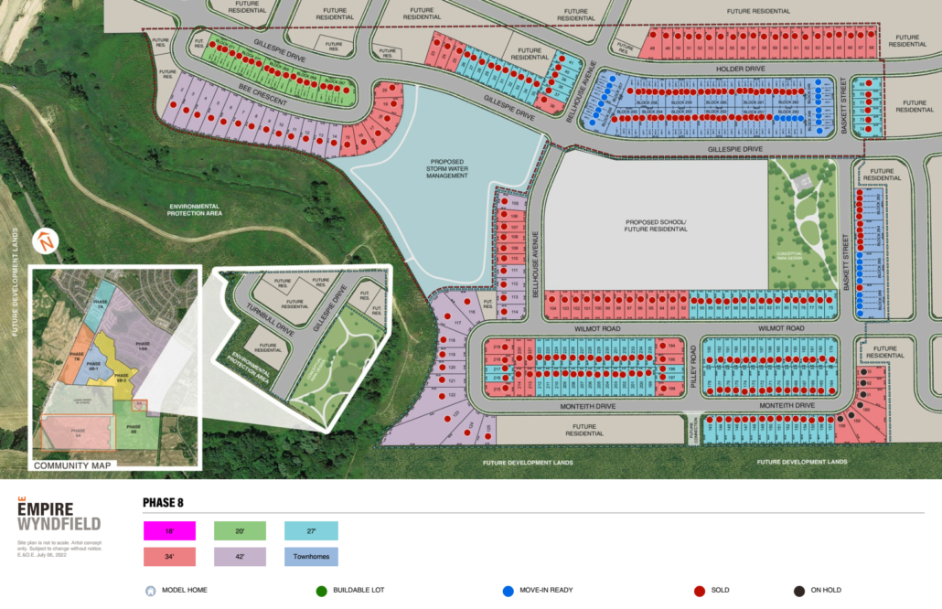Empire Wyndfield Towns 1 Empire Wyndfield Towns Empire Wyndfield Towns Site Plan