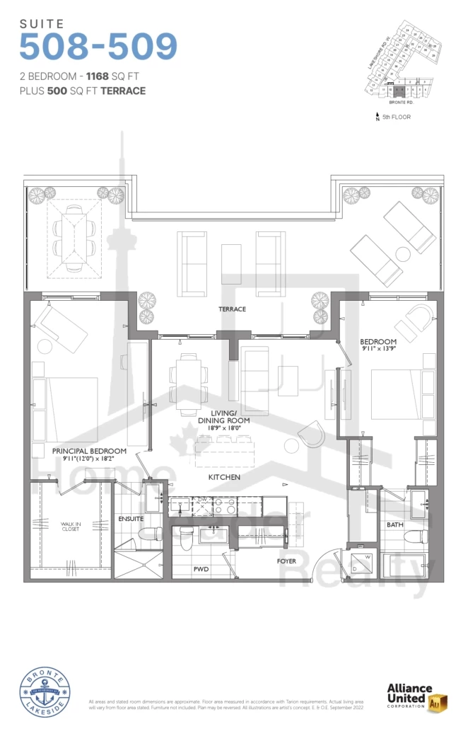 The Residences-at-Bronte-Lakeside-Condos-508/509-floorplan