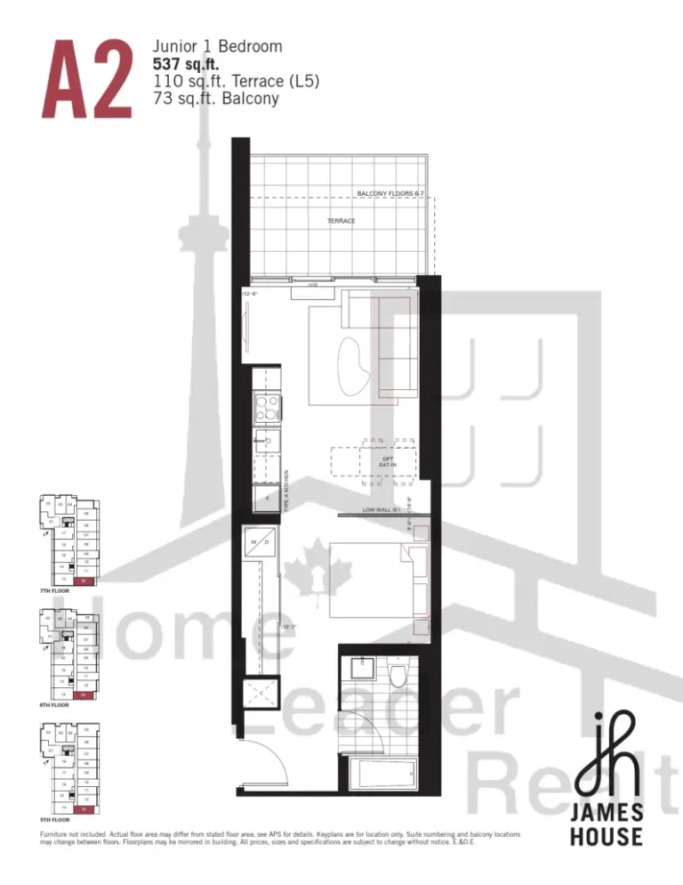 James-House-Condos-A2-floorplan