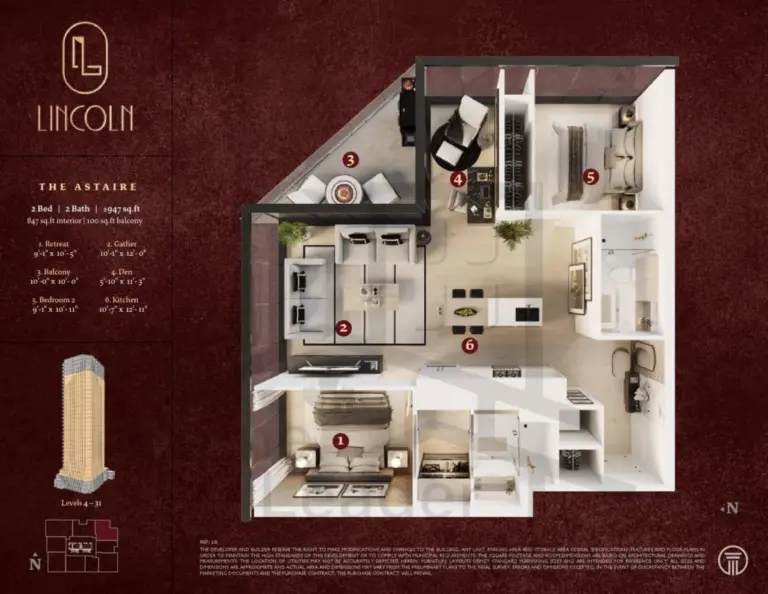 Lincoln-Tower-Condos-ASTAIRE-floorplan