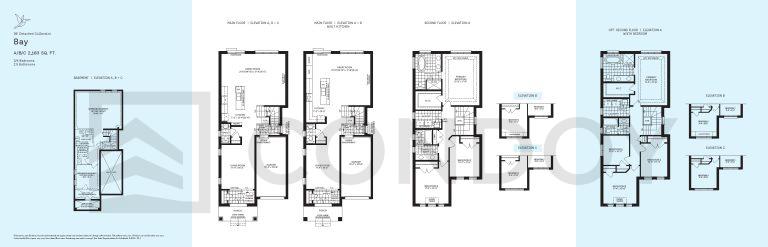 Park and Lake Homes Floorplan Bay