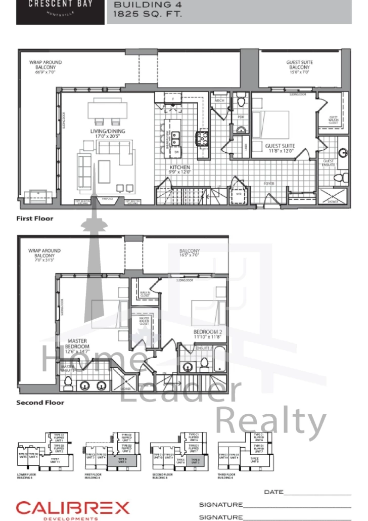 Crescent-Bay-Condos-Elmhurst Building 1-floorplan