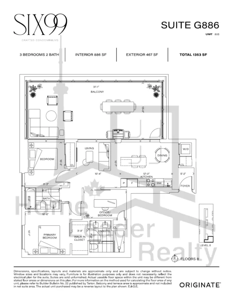 SIX99-Condos-805-floorplan