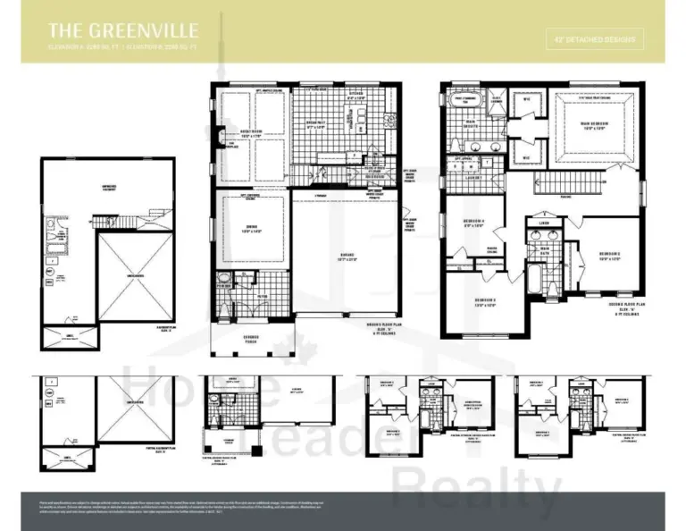 Bondhead-Towns-The Greenville A/B Lot 140-floorplan