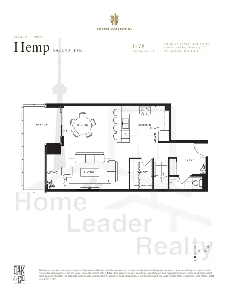 Oak-&-Co-Condos-Model-Hemp-floorplan