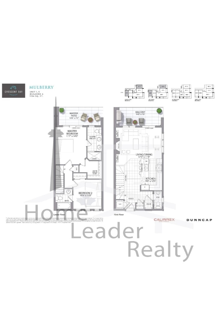 Crescent-Bay-Condos-Mulberry Building 4-floorplan
