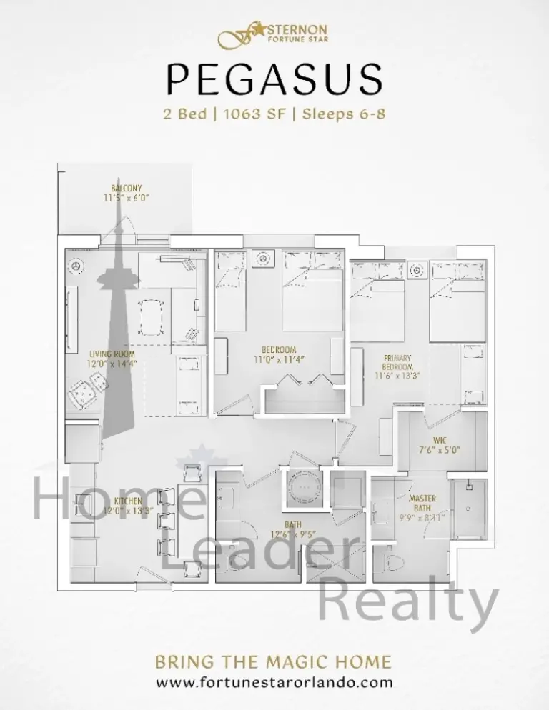 FORTUNE-STAR-condos-709-floorplan
