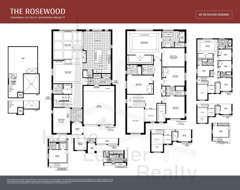Bondhead-Towns-The Rosewood A/B Lot 177-floorplan