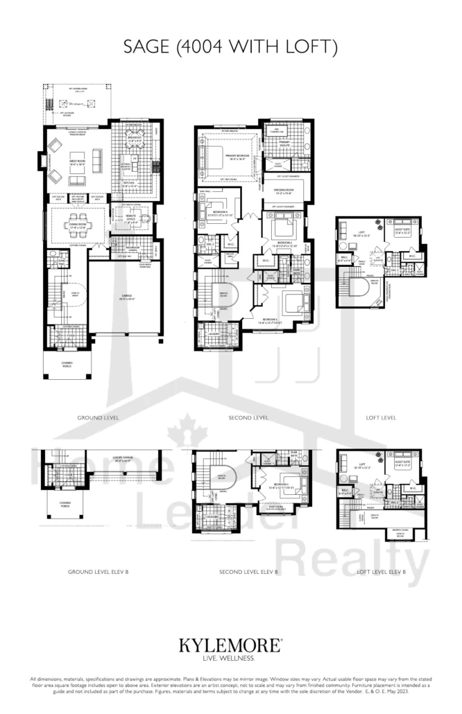 Angus-Glen-South-Village-Sage w/Loft A-floorplan