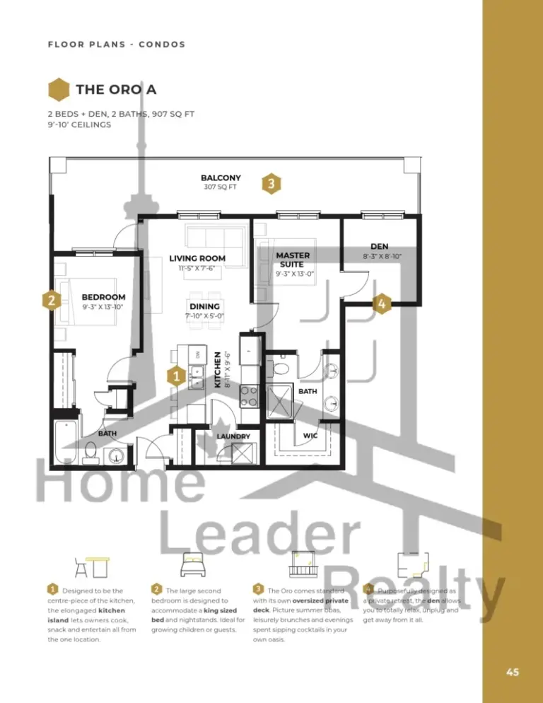 Dean’s-Landing-Condos-Model-Oro-A-floorplan