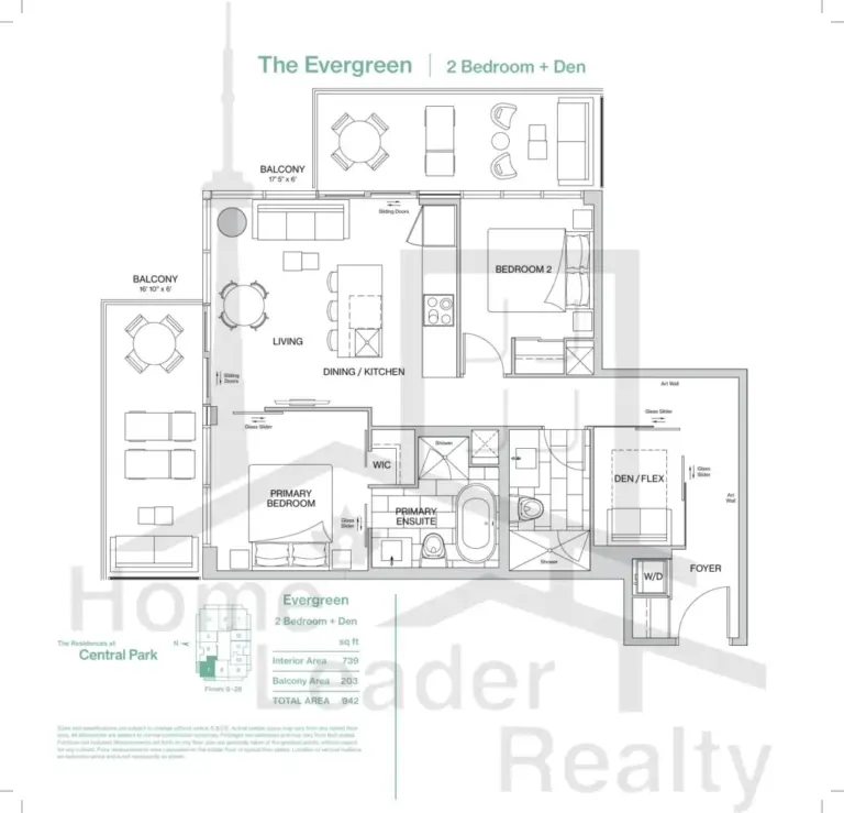 The-Residences-at-Central-Park-Condos-Model-The-Evergreen-floorplan