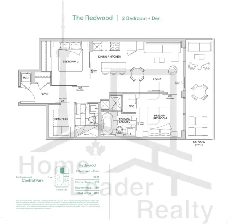 The-Residences-at-Central-Park-Condos-Model-The-Redwood-floorplan