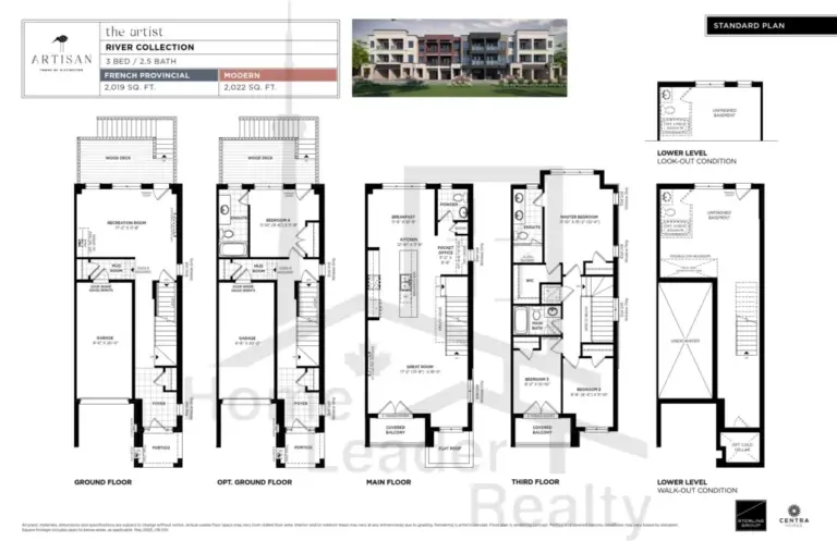 Artisan-Towns-Model-The- Artist-floorplan