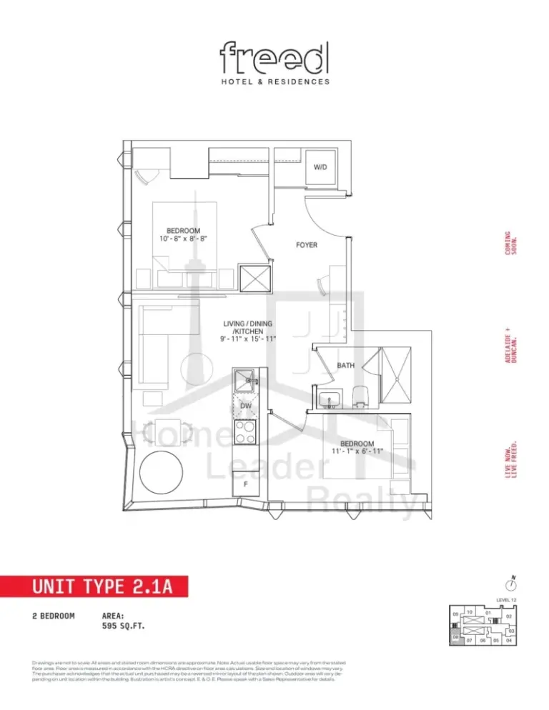 Freed Hotel-&-Residences-Condos-2.1A-floorplan