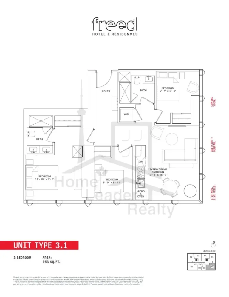 Freed Hotel-&-Residences-Condos-3.1-floorplan