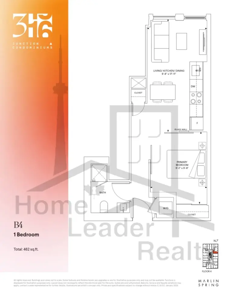 316-Junction-Condos-Model-B4-floorplan