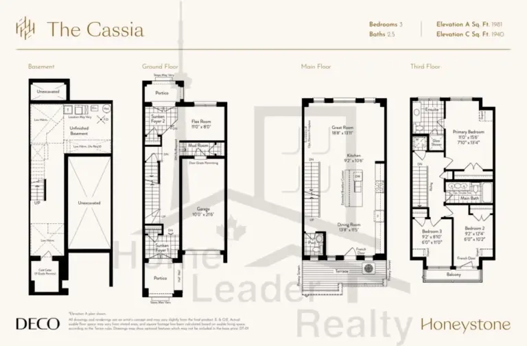 Honeystone-Towns-DT01 -The-Cassia-floorplan