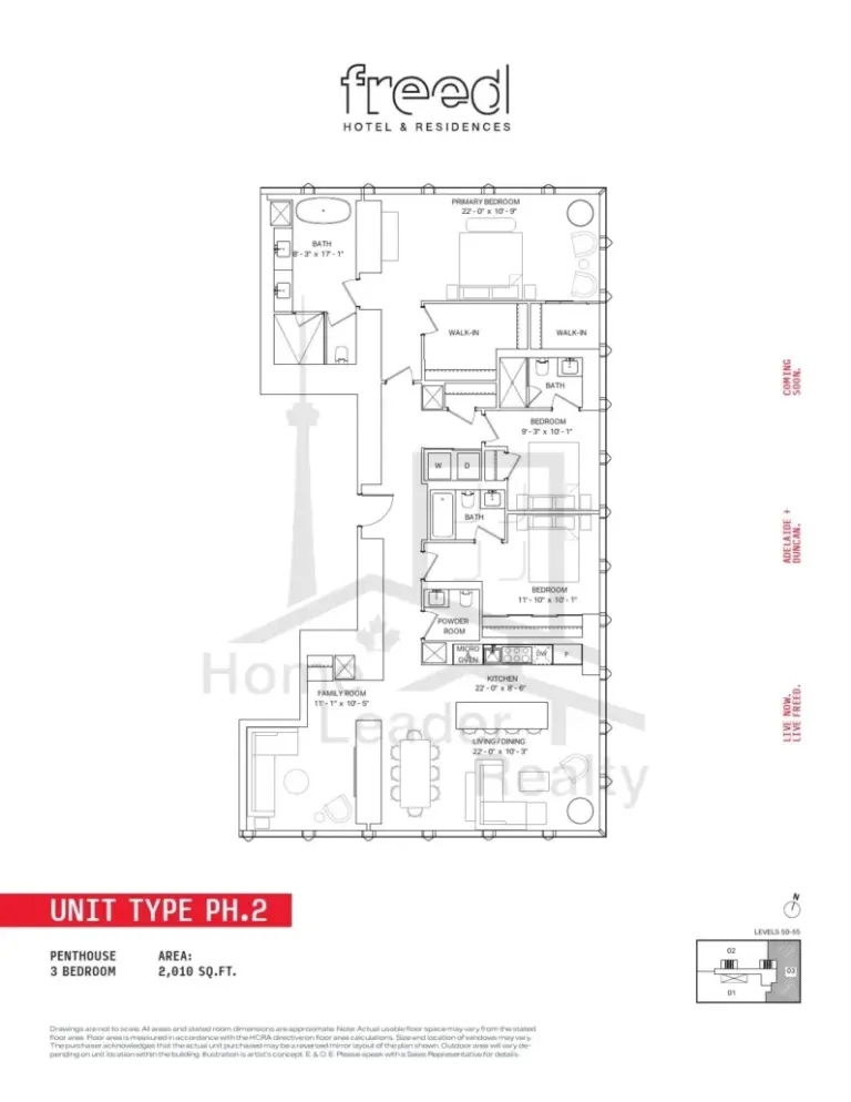 Freed Hotel-&-Residences-Condos-PH.2-floorplan