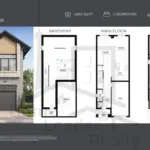 Moffat-Creek-Townhomes-The-Carnation-Elevation A-floorplan
