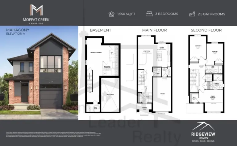 Moffat-Creek-Townhomes-The-Mahagony-Elevation-A-floorplan