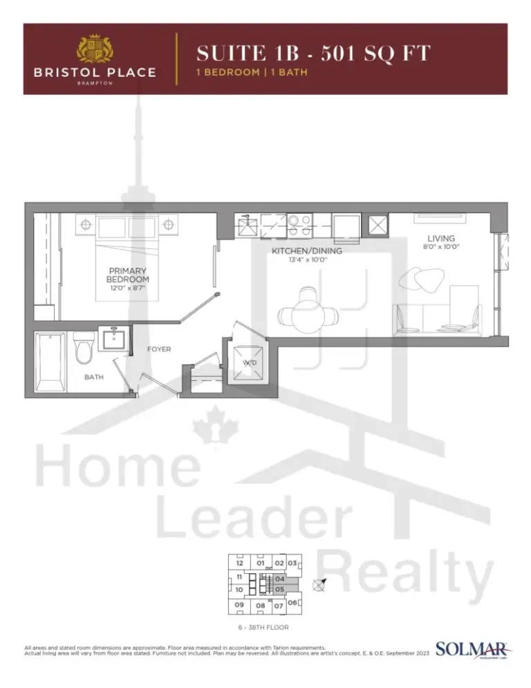 Bristol-Place-Condos-1B-floorplan