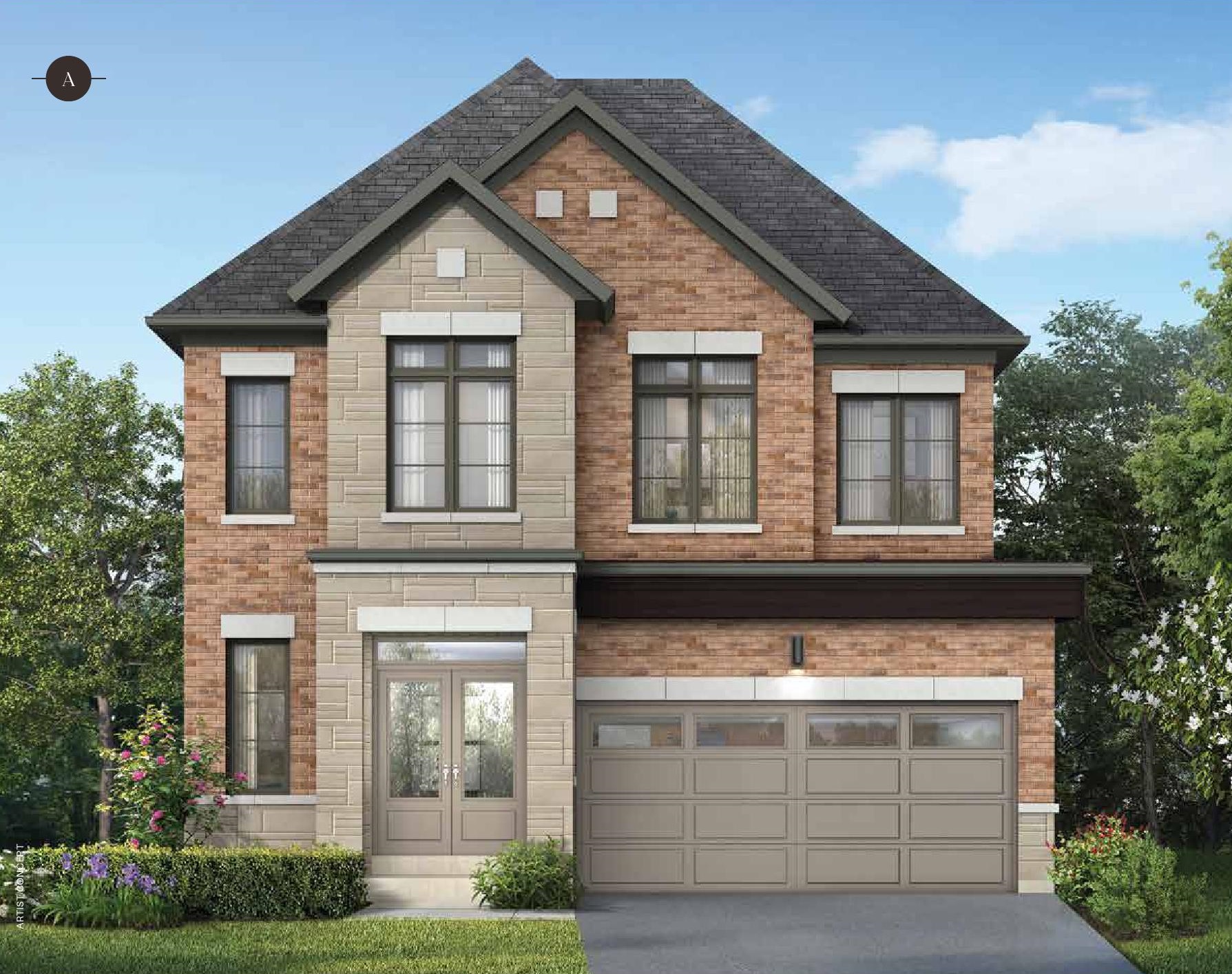 Unionville Homes Upper East Side 2742 sq.ft. - Waterside MOD - A38-2 MOD_000001