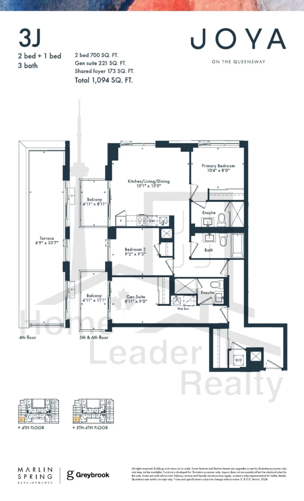 Joya-Condos-Suite-406-3J-T-floorplan
