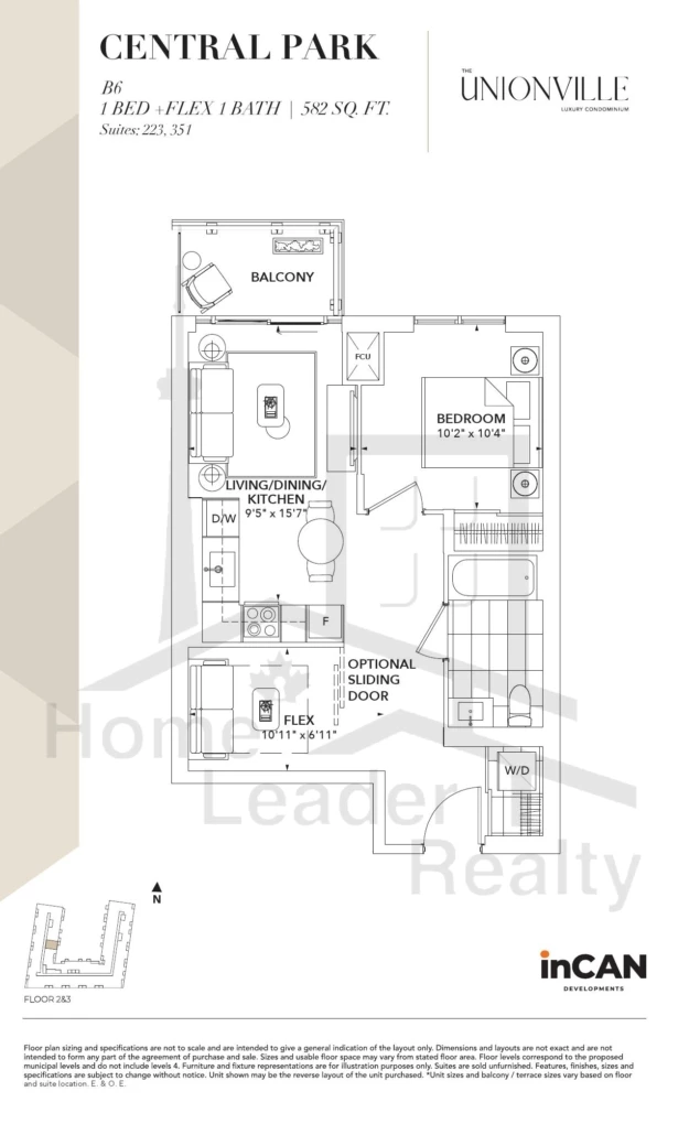 The-Unionville-Condos-Suite-223-B6-floorplan