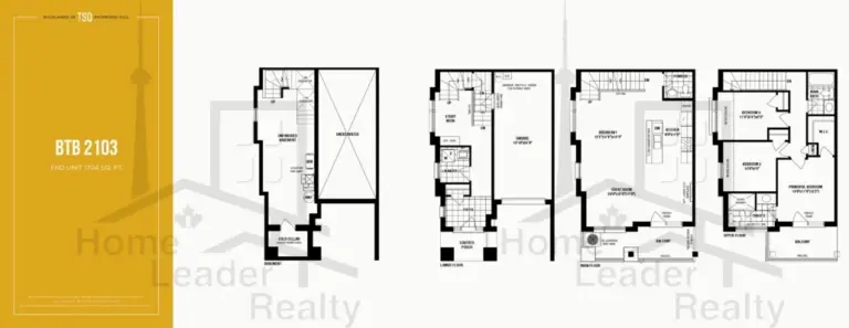 Townsquare-Towns-Lot-28-BTB-2103-End-floorplan