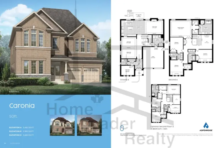 Simcoe-Landing-Towns-Lot 071B Caronia Elev A-floorplan