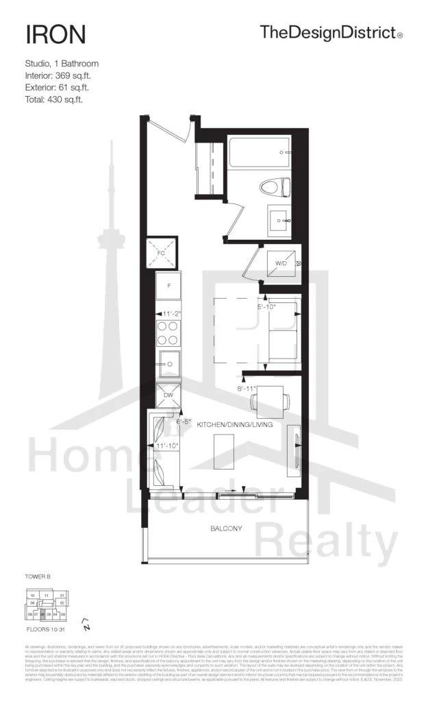 The-Design-District-Condos-Tower-B-Unit-2116-Iron-floorplan