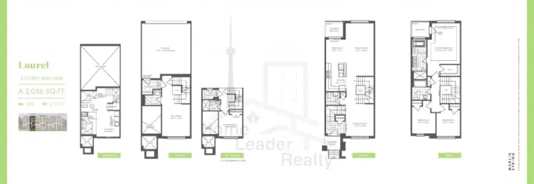 Ivylea-Towns-Laurel-Elev-A-floorplan