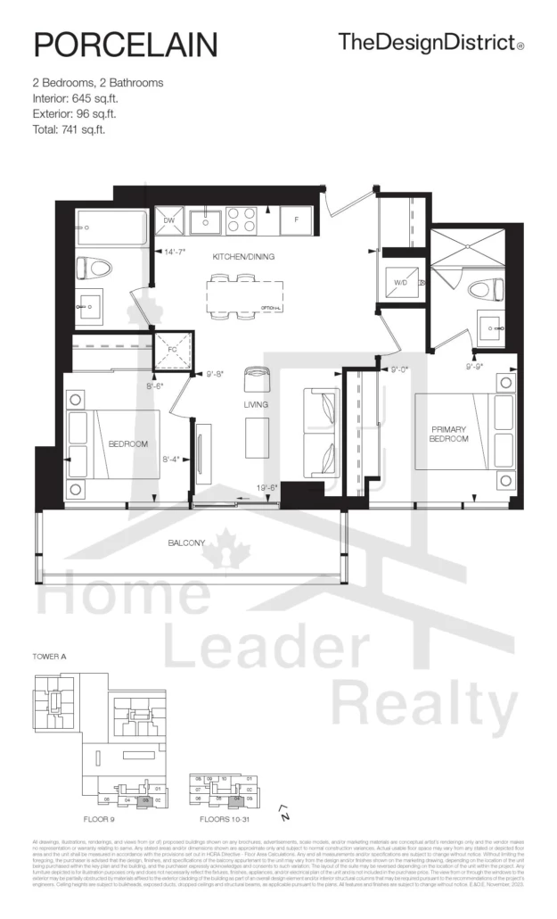 The-Design-District-Condos-Tower-A-Unit-2804-Porcelain-floorplan