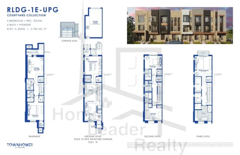 Townhomes-At-Crosstown-RLDG-1EU-Elev-A-floorplan