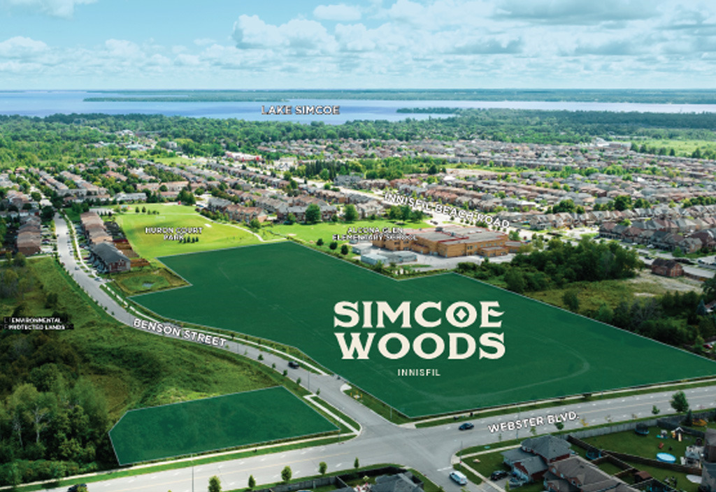 Simcoe Woods Homes 1 Simcoe Woods Homes Simcoe Woods Homes Site Plan
