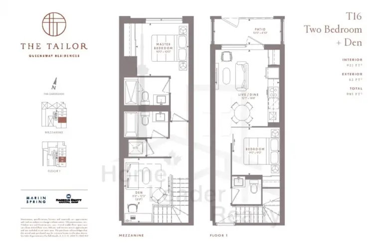 The-Tailor-Condos-Suite-104/105-T16-floorplan