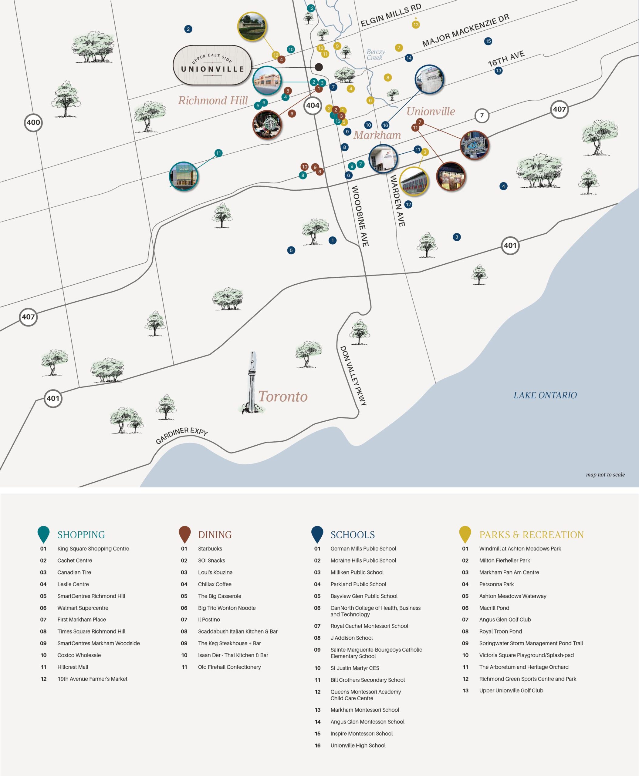 Unionville Homes Upper East Side UpperEast-Amenities-Map_000001