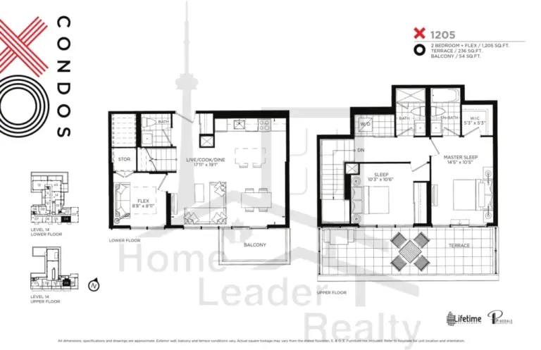 XO-Condos-PH4-X1205-floorplan