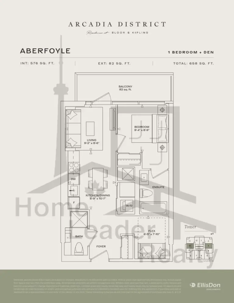 Arcadia-District-Condos-C1210 Aberfoyle-floorplan