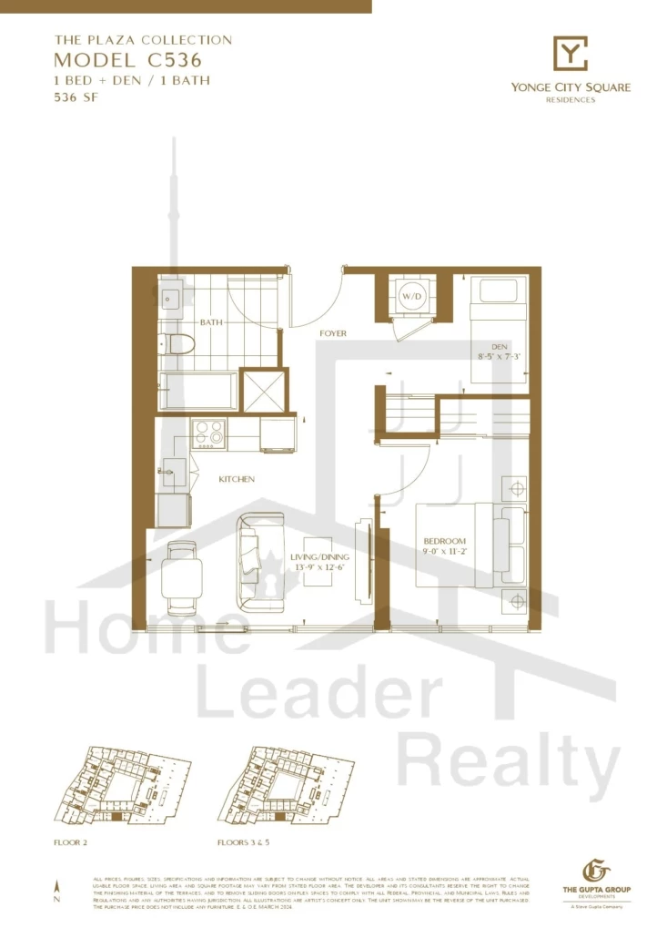 Yonge-City-Square Condos-C536-Plaza-Tower-Collection-floorplan
