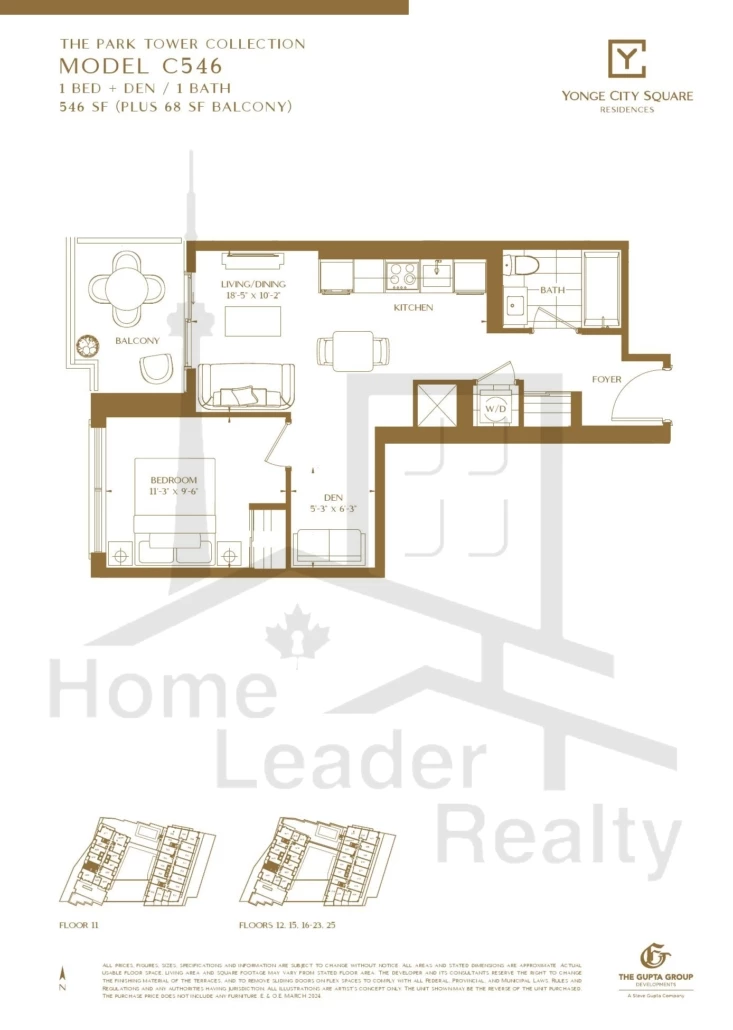 Yonge-City-Square Condos-C546-Park-Tower-Collection-floorplan