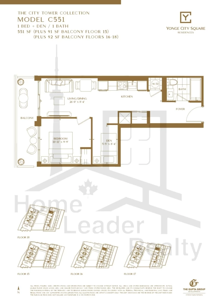 Yonge-City-Square Condos-C551-City-Tower-Collection-floorplan