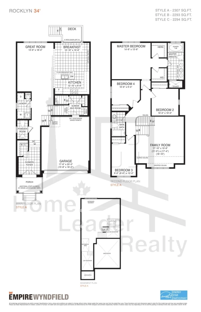 Empire-Wyndfield-Towns-Rockyln-Elevation-A-floorplan