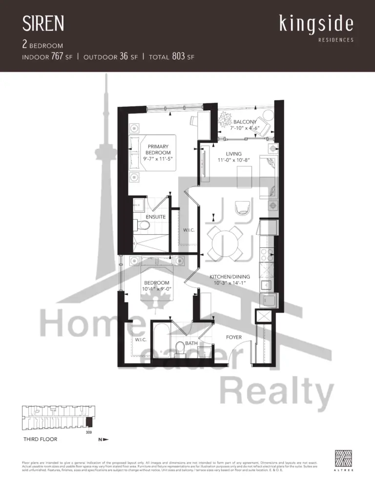 Kingside-Residences-condos-Model-Siren-floorplan